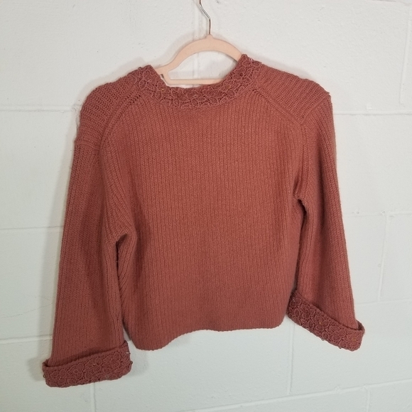 Y2j moth Anthropologie beaded jeweled cardigan sweater new - Picture 3 of 11